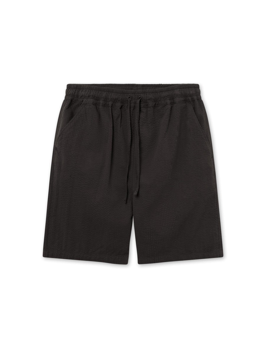 Forét Hush Shorts-Washed Black | Shorts