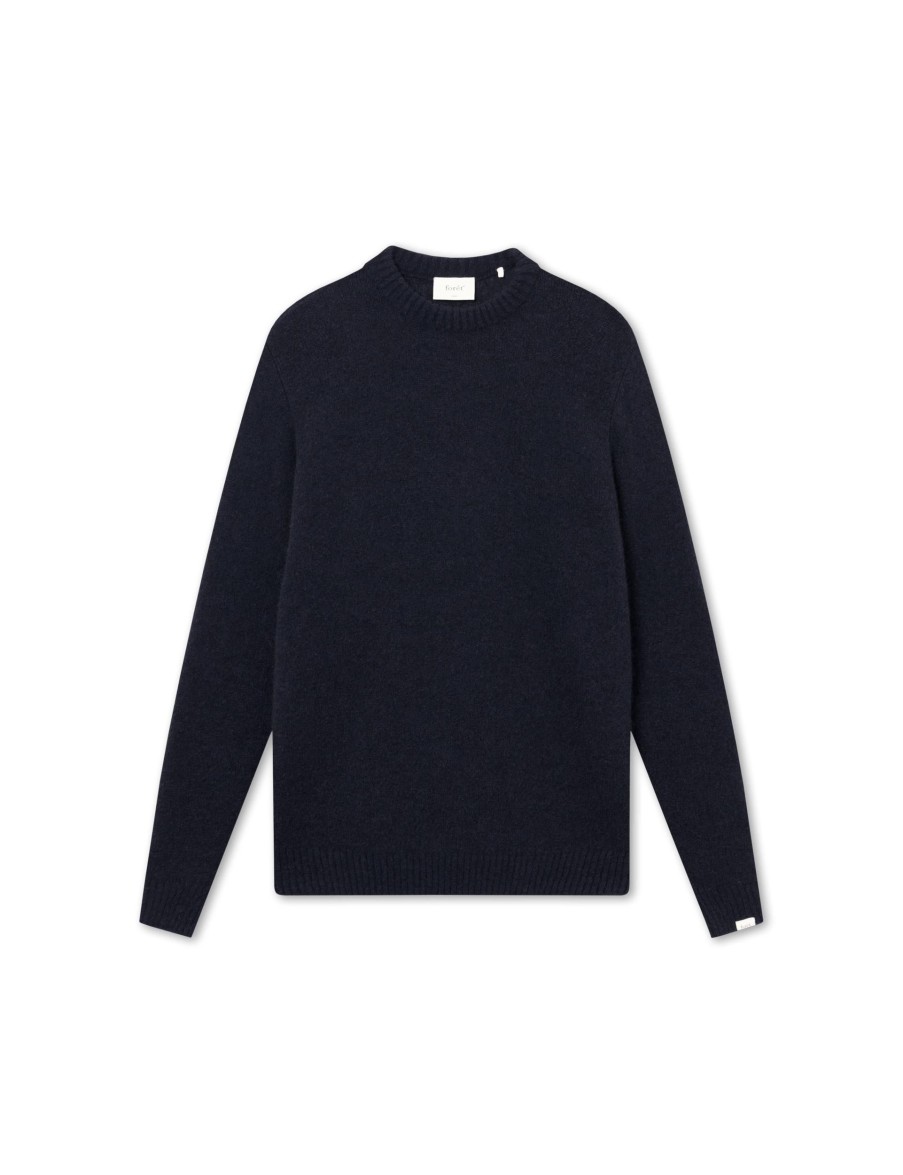 Forét Alpine Knit-Navy | Sweatshirts