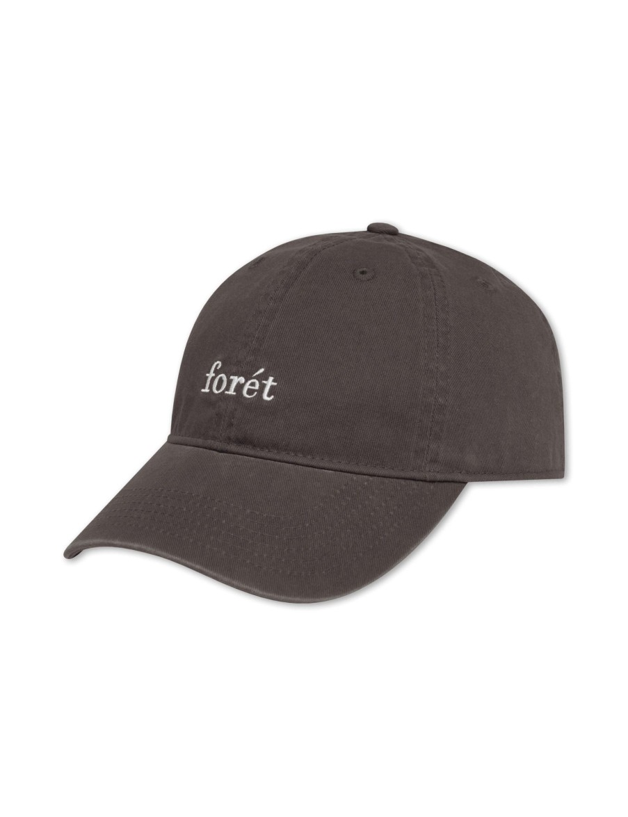 Forét Hawk Washed Cap-Black | Caps