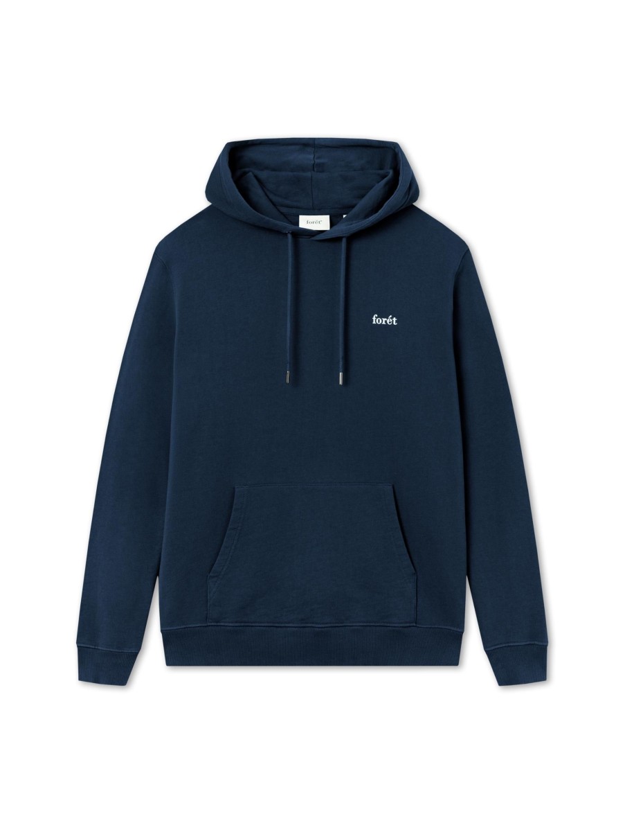 Forét Deer Hoodie-Navy | Hoodies