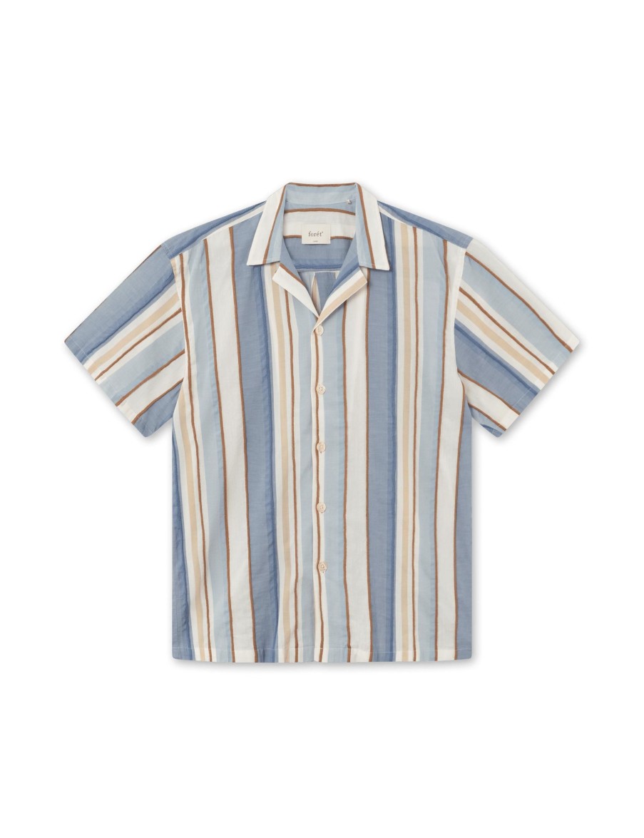 Forét Peer Ss Shirt-Stripe | Shirts