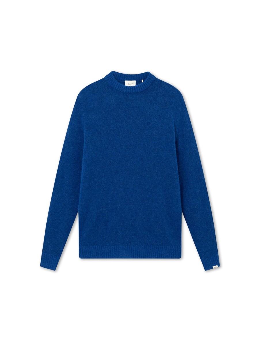 Forét Alpine Knit-Blue | Knitwear