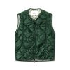 Forét Fresh Reversible Liner Vest-Dark Green | Vests