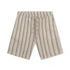 Forét Otter Seerssucker Shorts-Grey Stripe | Shorts