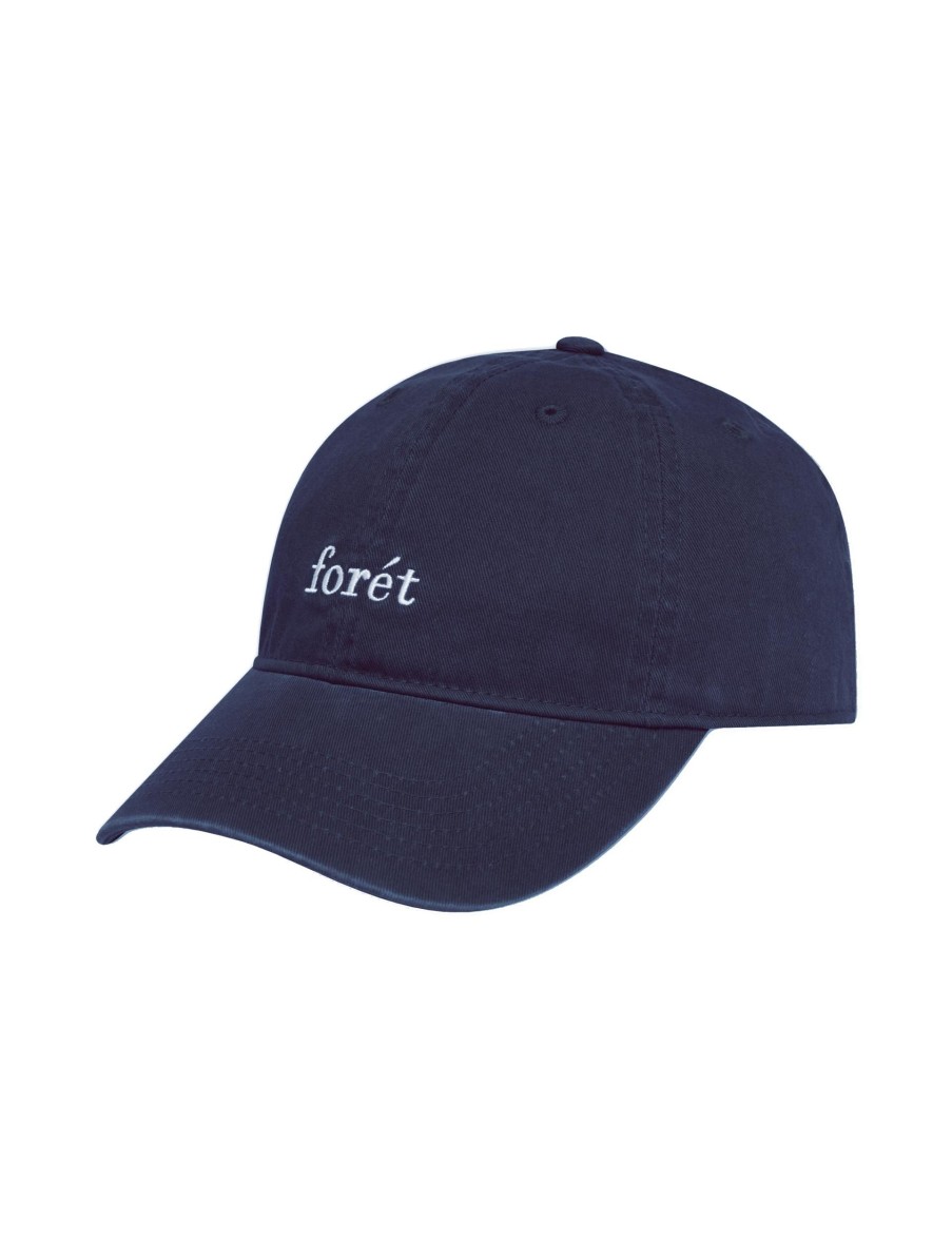 Forét Hawk Washed Cap-Navy | Goods