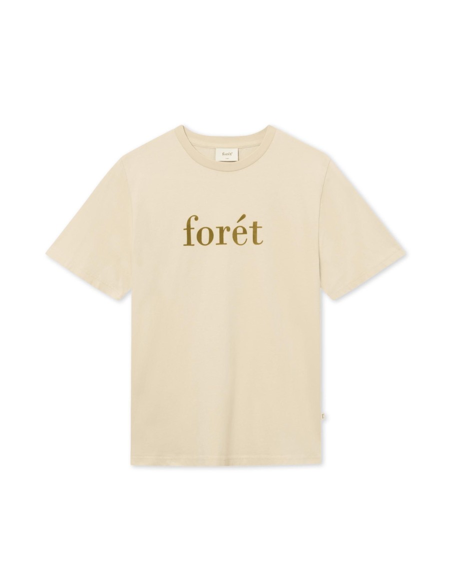 Forét Resin T-Shirt-Oat | T-Shirts