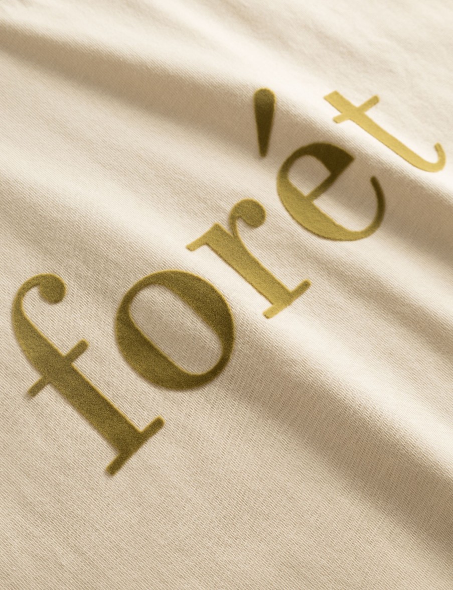 Forét Resin T-Shirt-Oat | T-Shirts