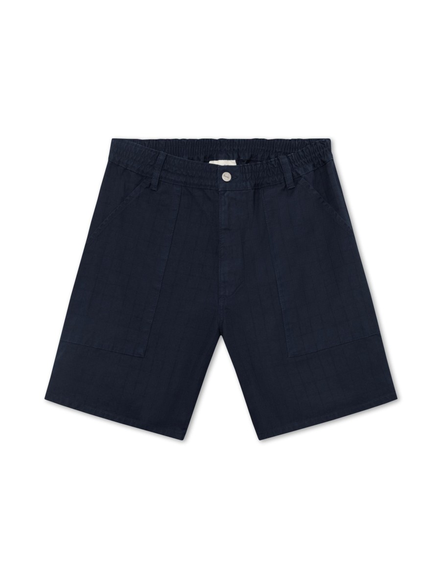 Forét Sienna Shorts-Navy | Shorts