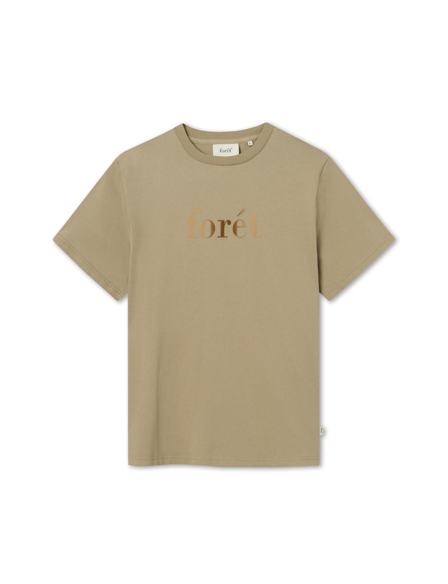 Forét Resin Multi T-Shirt-White/Beige | T-Shirts