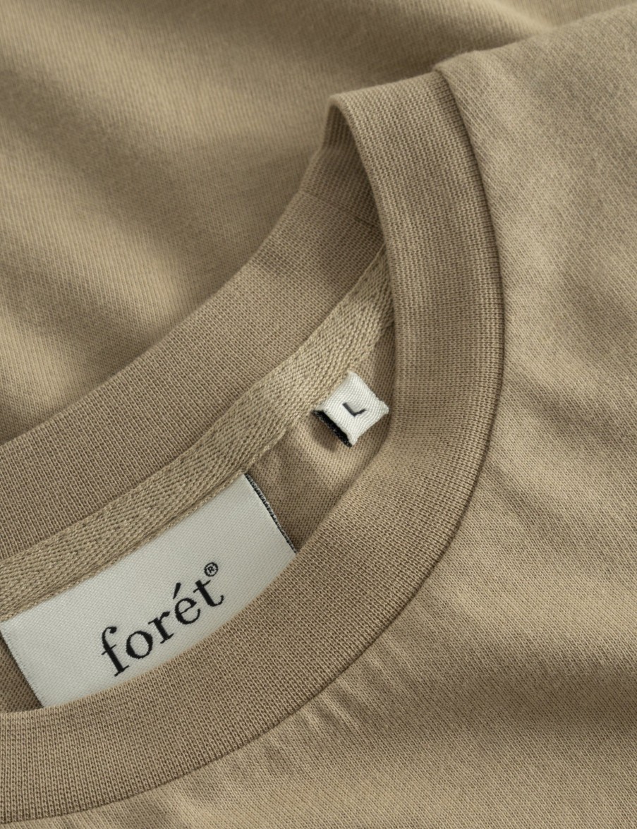 Forét Resin Multi T-Shirt-White/Beige | T-Shirts