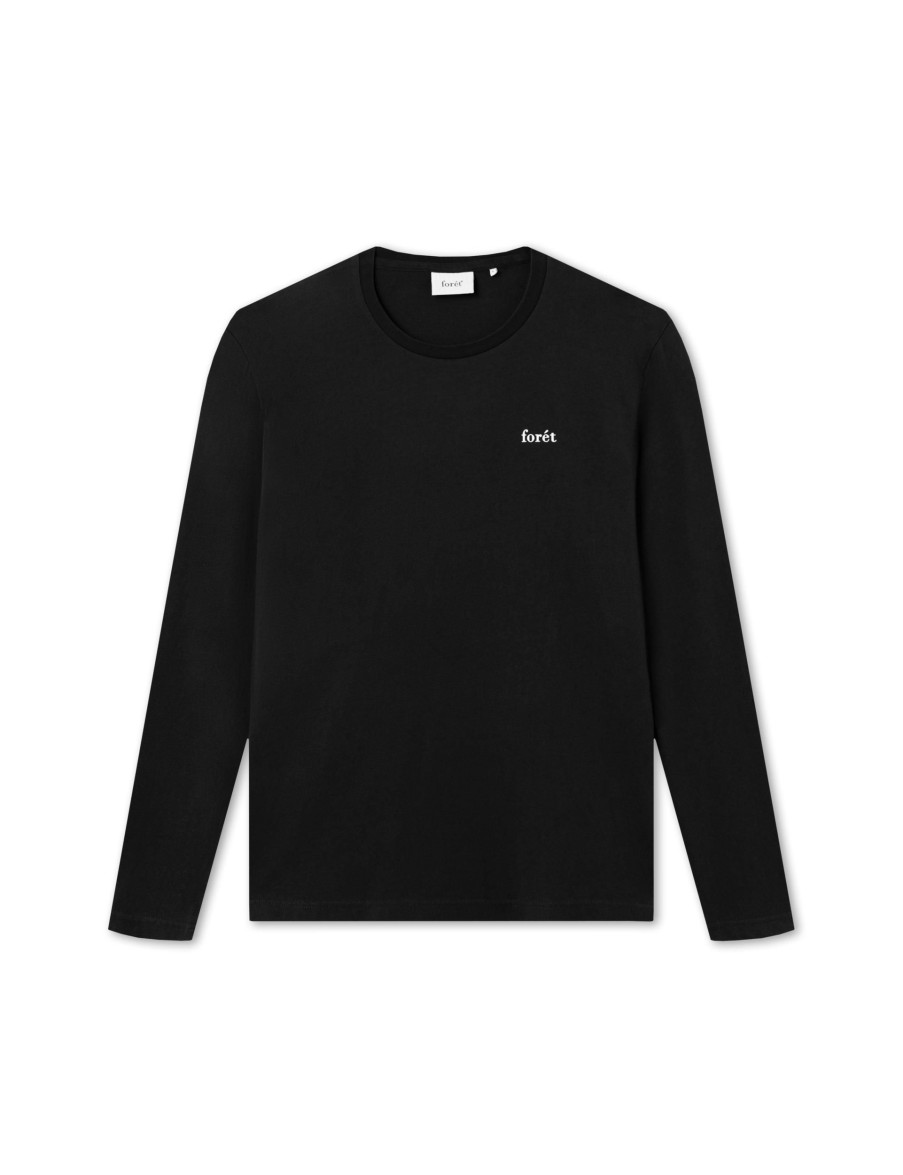 Forét Wind Longsleeve-Black | T-Shirts