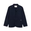 Forét Valley Unconstructed Blazer-Navy | Overshirts