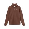 Forét Motion Half Zip-Deep Brown | Sweatshirts