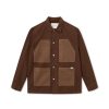 Forét Amble Overshirt-Brown | Shirts