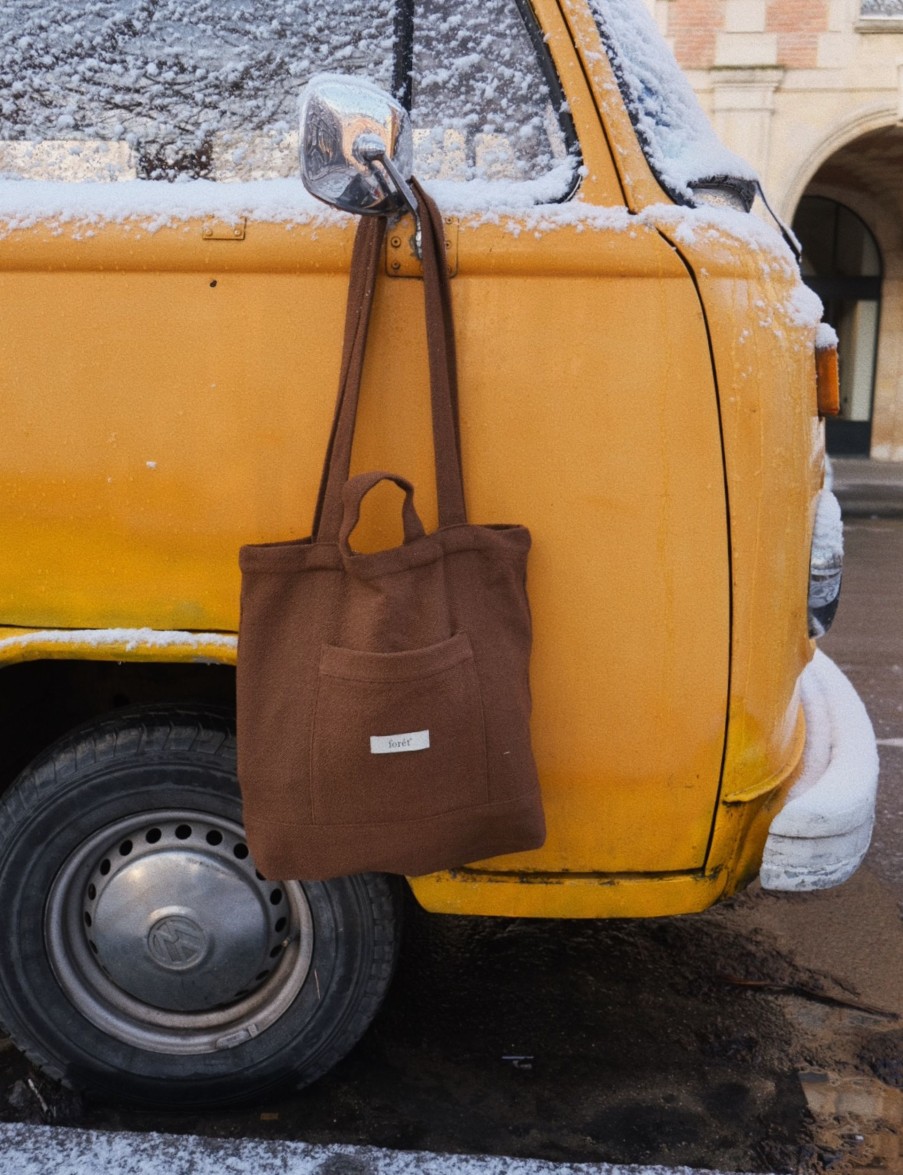 Forét Foret Tote Bag-Brown | Goods