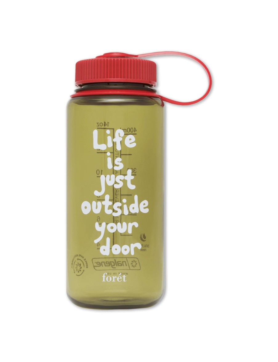 Forét Foret X Nalgene Bottle 16Oz-Olive | Goods