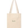 Forét Tote Bag-Natural/Green | Accessories