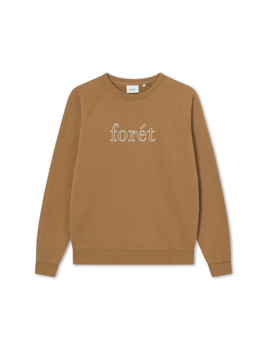 Forét Border Sweatshirt-Rubber/Cloud | Sweatshirts