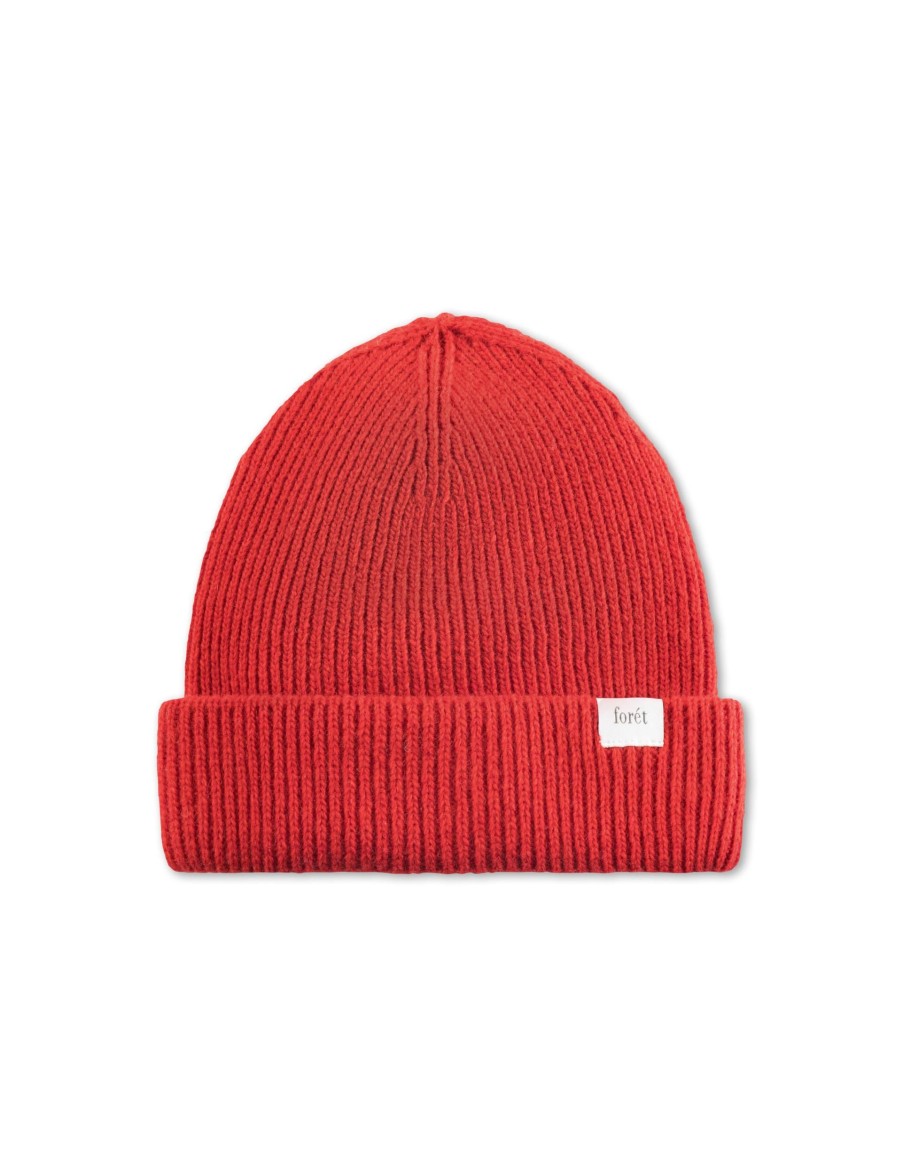 Forét Top Beanie-Red | Beanies