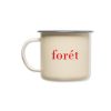 Forét Bean Enamel Mug-Cloud | Accessories