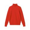 Forét Marsh Rib Turtleneck-Red | Sweatshirts