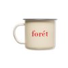 Forét Bean Enamel Mug-Cloud | Outdoor Goods