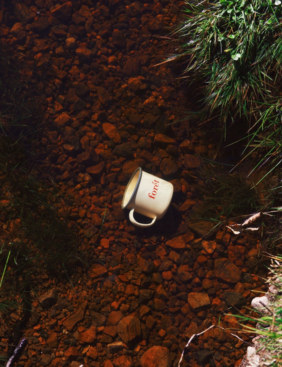 Forét Bean Enamel Mug-Cloud | Outdoor Goods