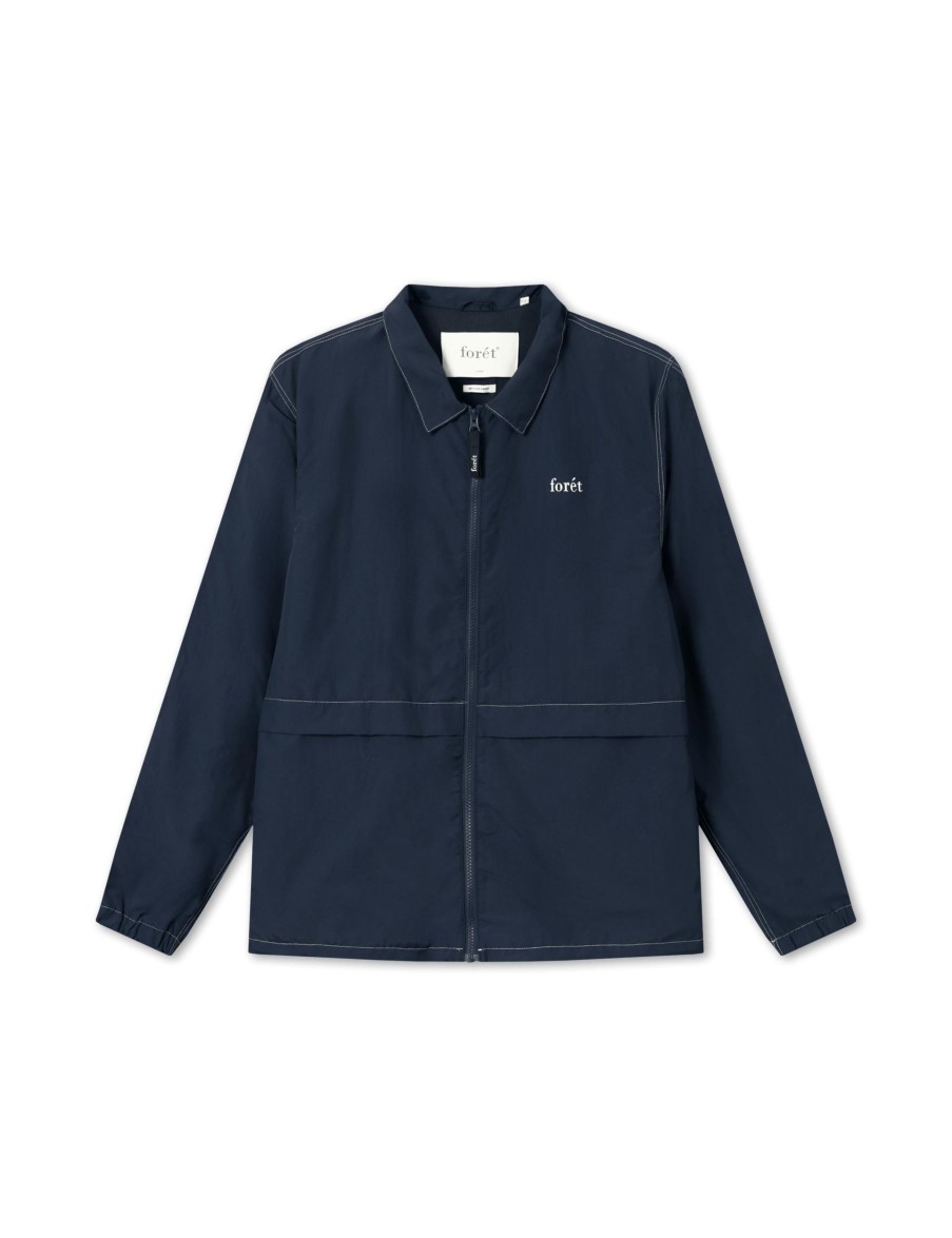 Forét Space Jacket-Navy | Sweatshirts