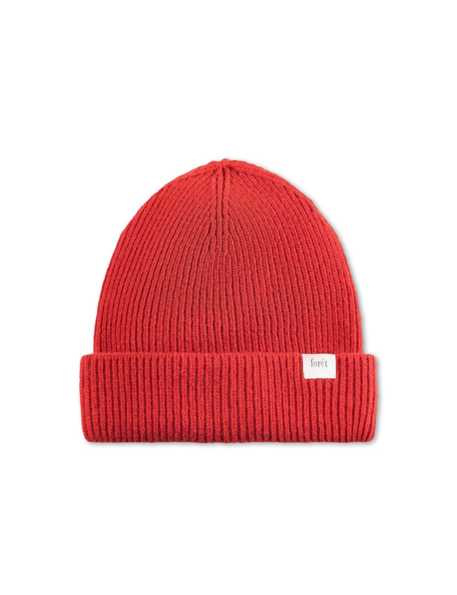 Forét Top Beanie-Red | Goods