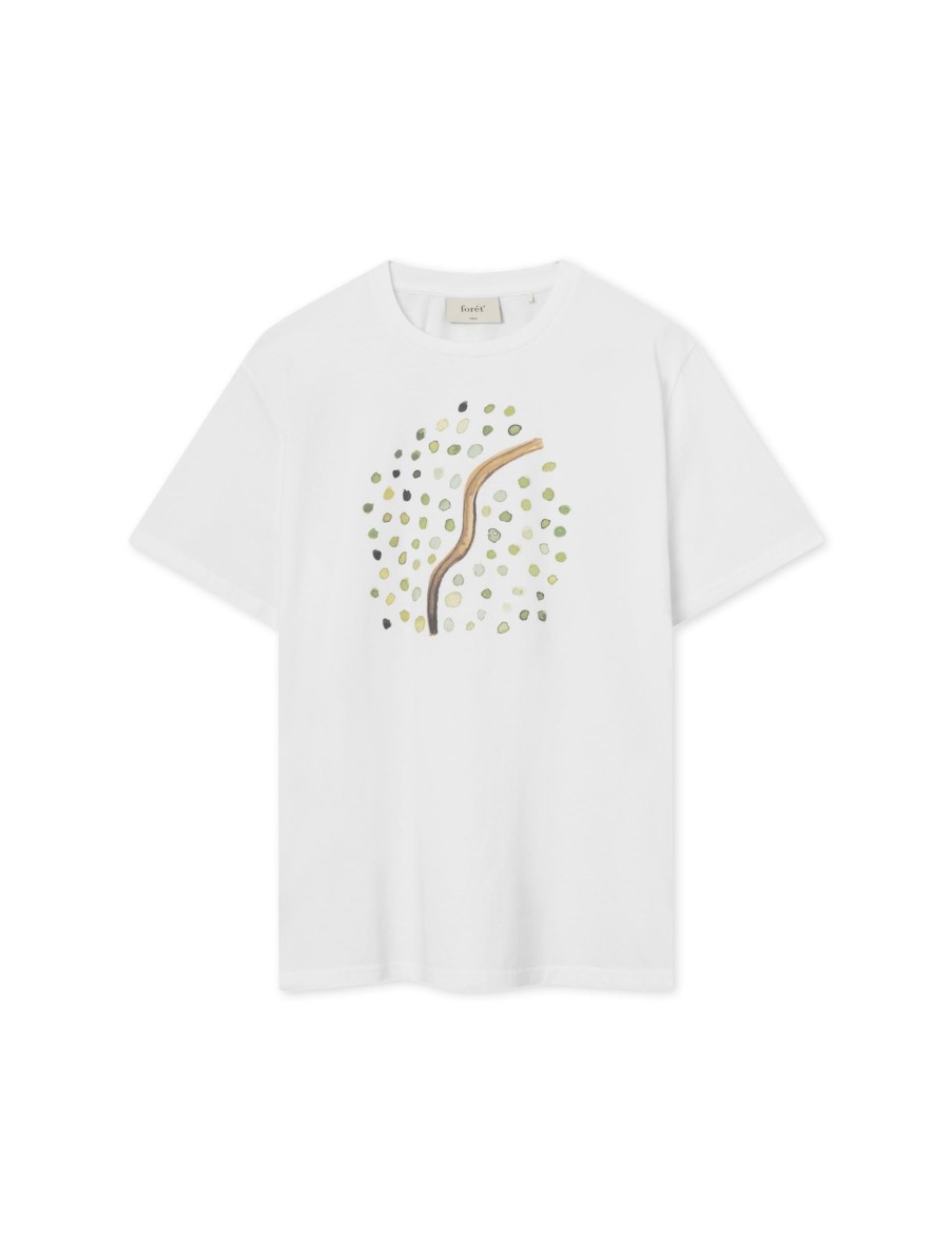 Forét Hiker T-Shirt-White | T-Shirts