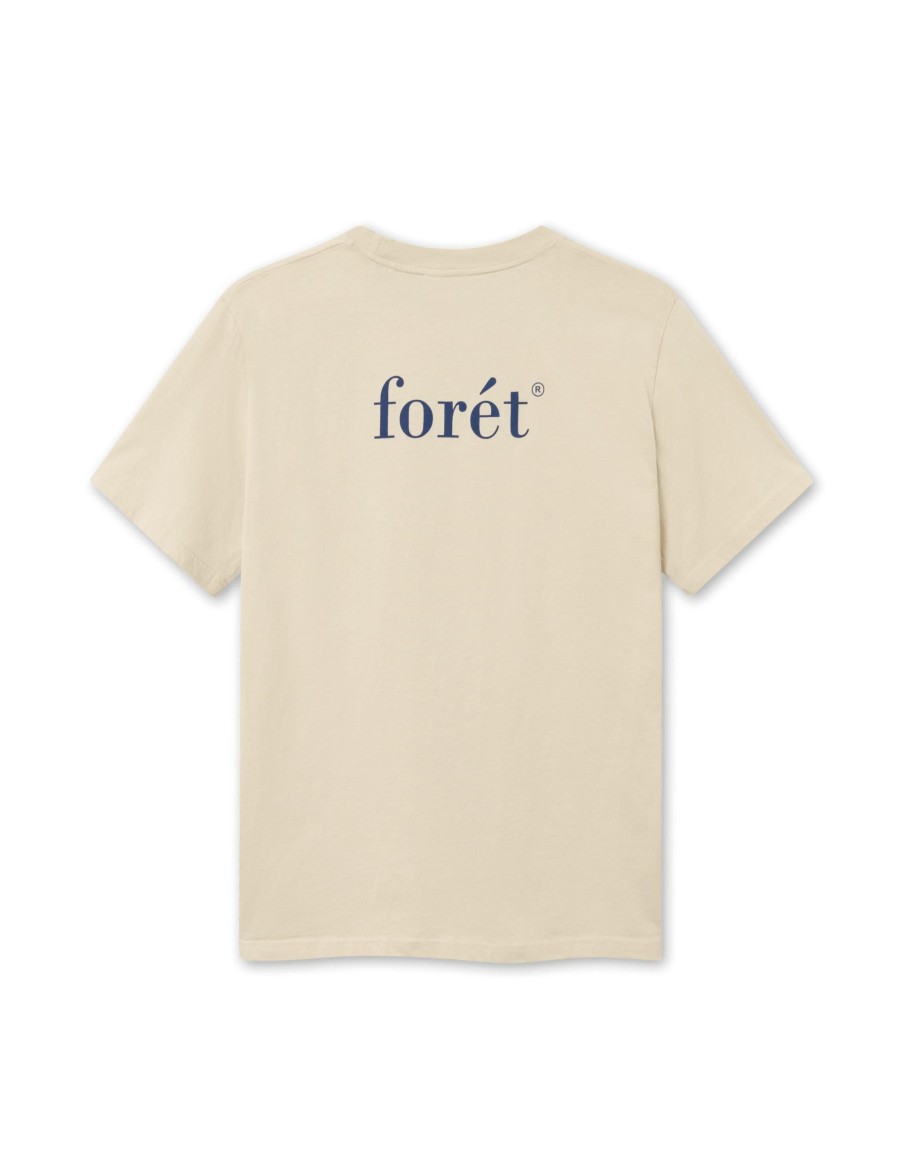 Forét Still T-Shirt-Oat | T-Shirts