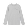 Forét Hill Longsleeve-Light Grey Mel | T-Shirts