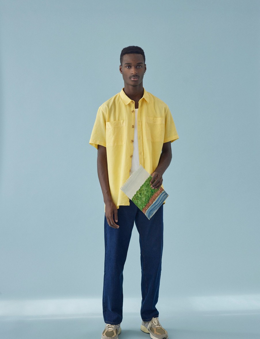 Forét Largo Shirt-Dusty Yellow | Shirts