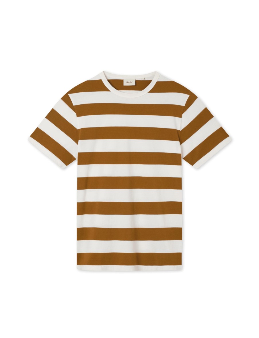 Forét Brave T-Shirt-Brown | T-Shirts