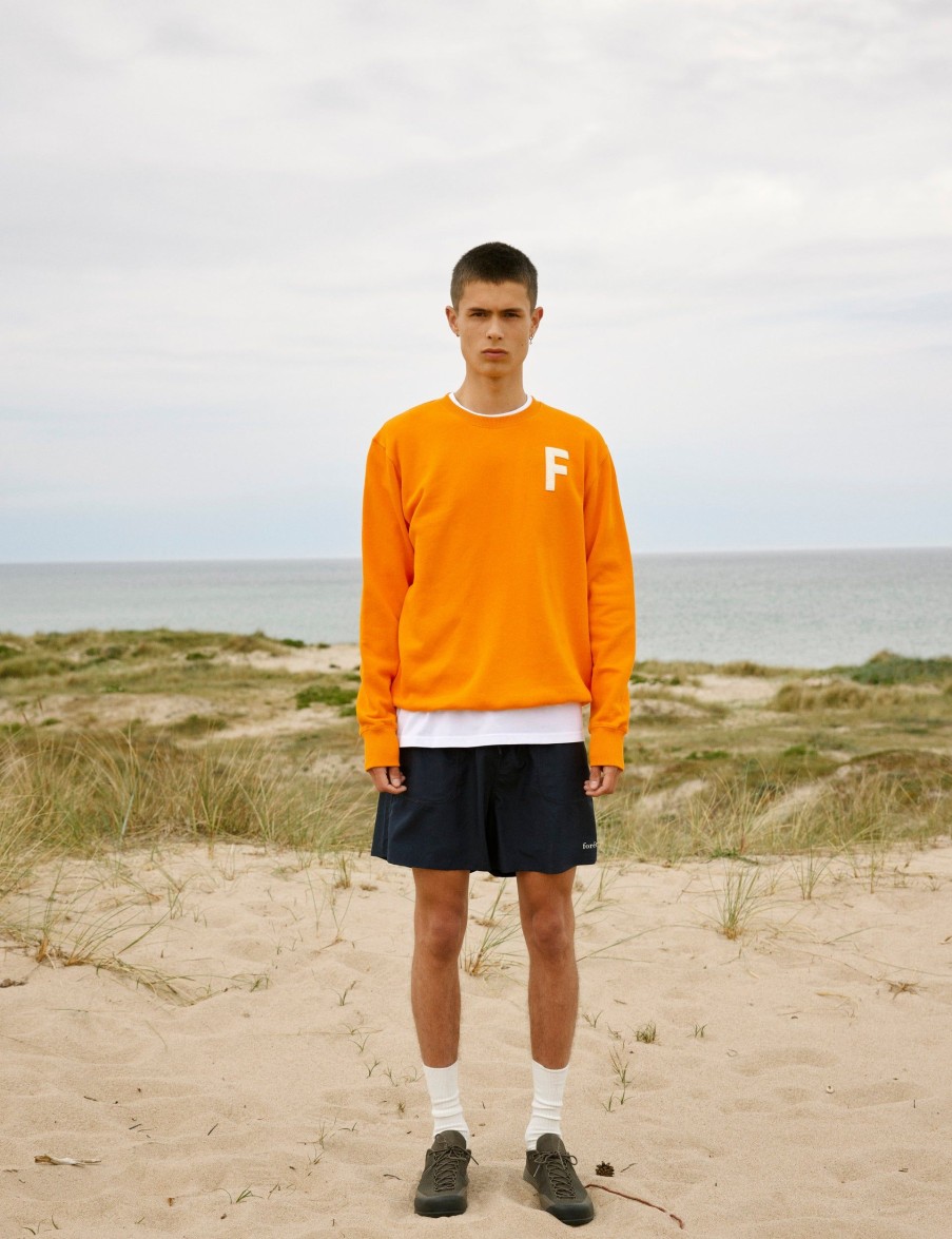 Forét Buzz Sweatshirt-Mandarine | Sweatshirts