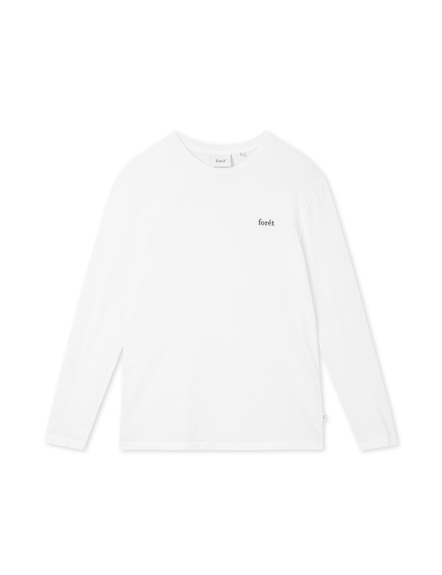 Forét Wind Longsleeve-White | T-Shirts