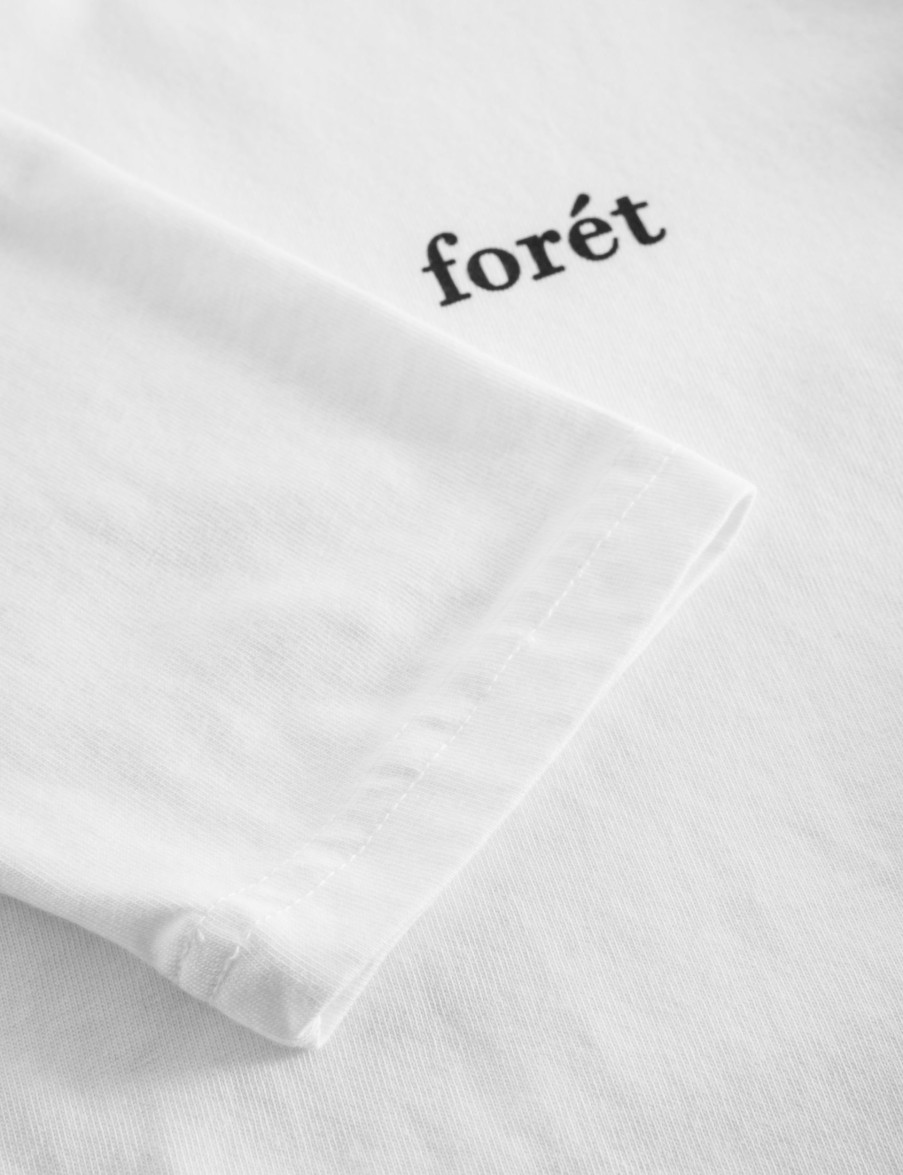 Forét Wind Longsleeve-White | T-Shirts