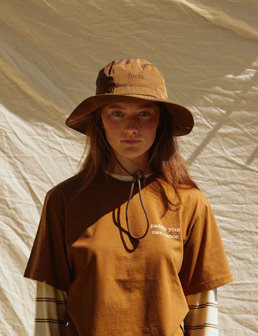 Forét Abeam Bucket Hat-Brown | Outdoor Goods