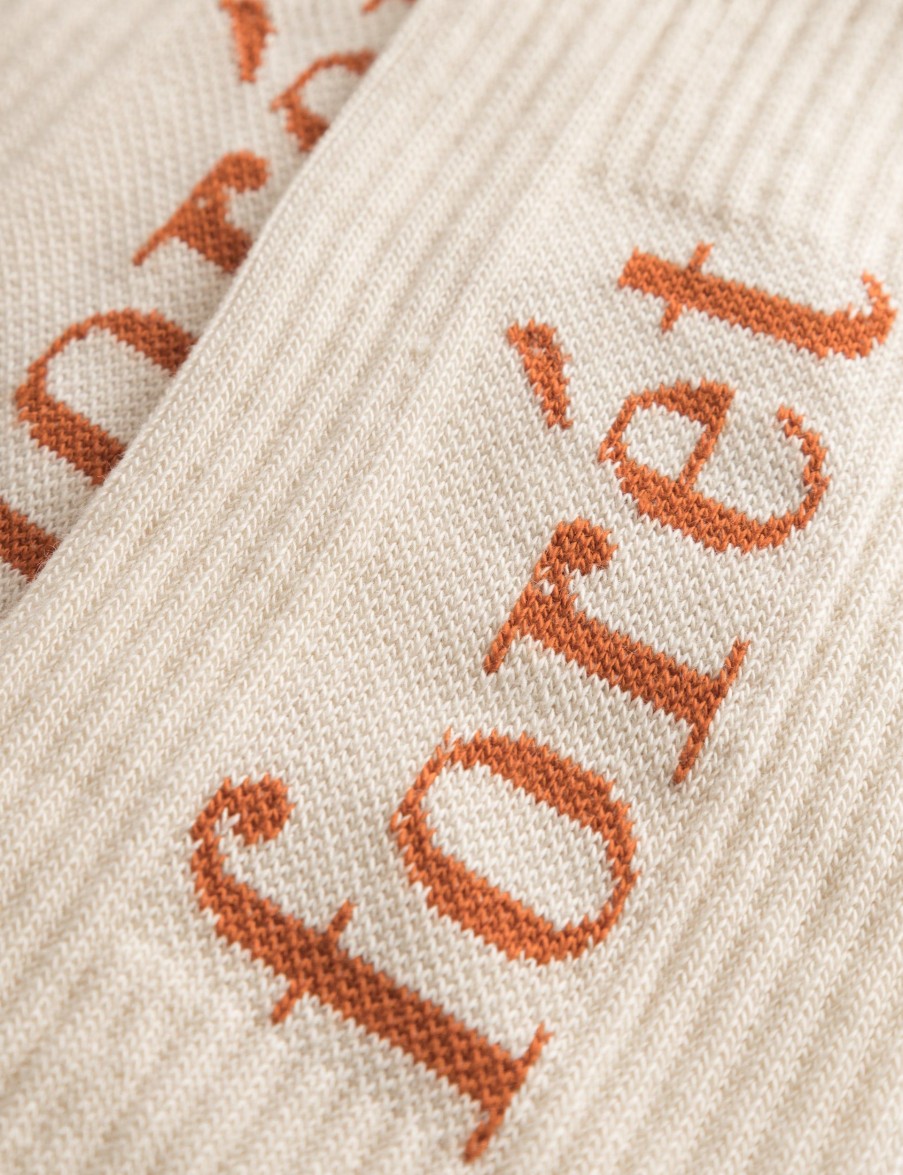 Forét Camino Socks 2-Pack-Burnt Orange/Cloud | Accessories