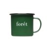 Forét Bean Enamel Mug-Dark Green | Accessories