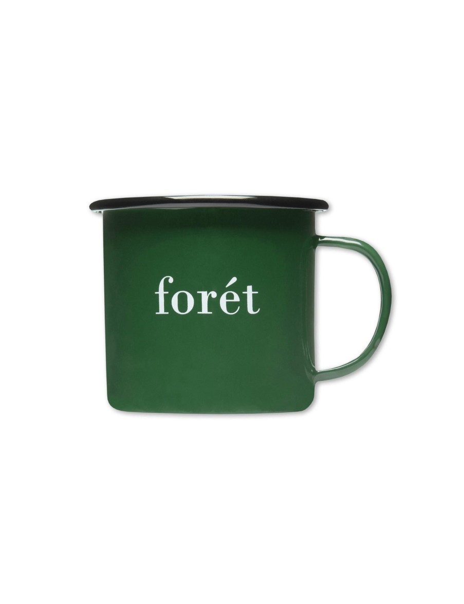 Forét Bean Enamel Mug-Dark Green | Accessories