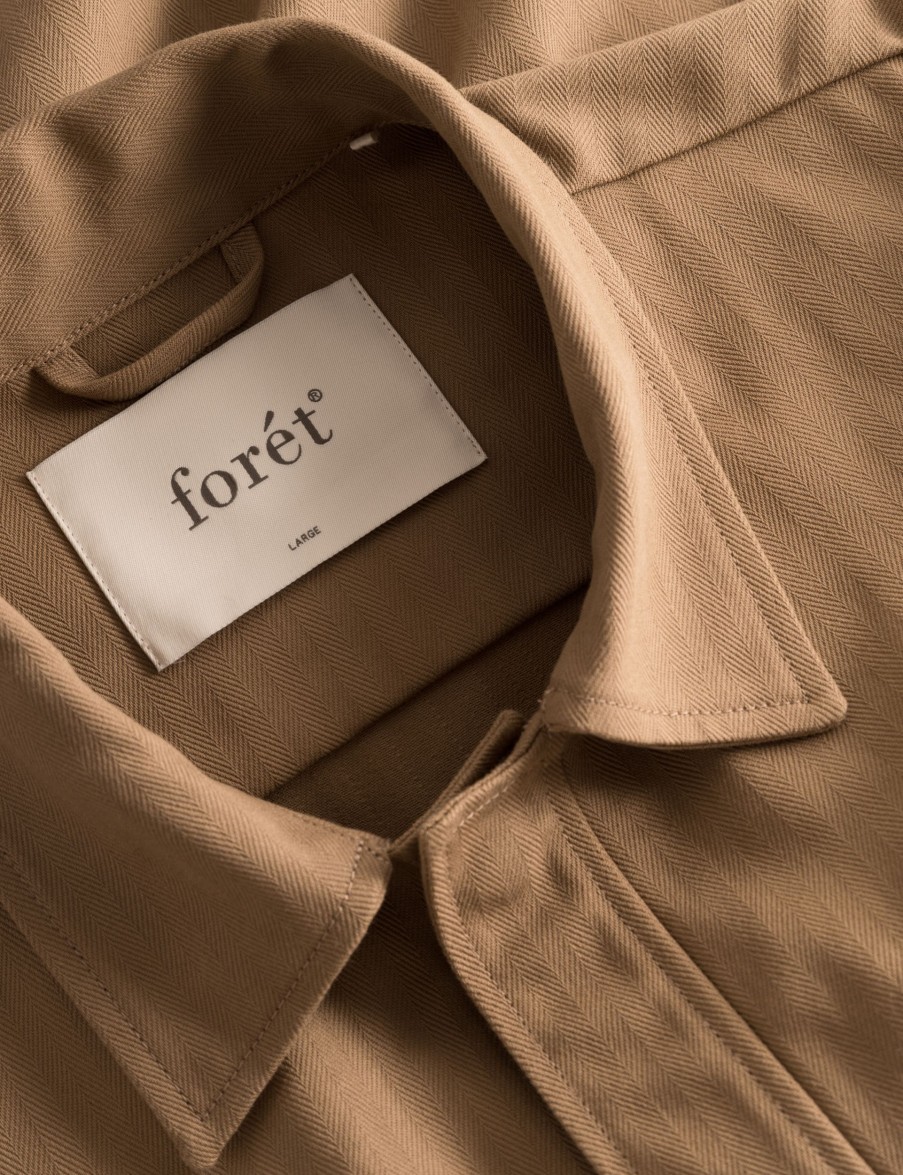 Forét Yoke Field Jacket-Khaki | Jackets