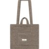 Forét Foret Tote Bag-Beige/Black | Accessories