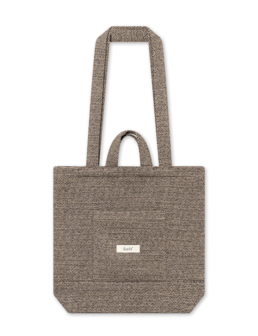 Forét Foret Tote Bag-Beige/Black | Accessories