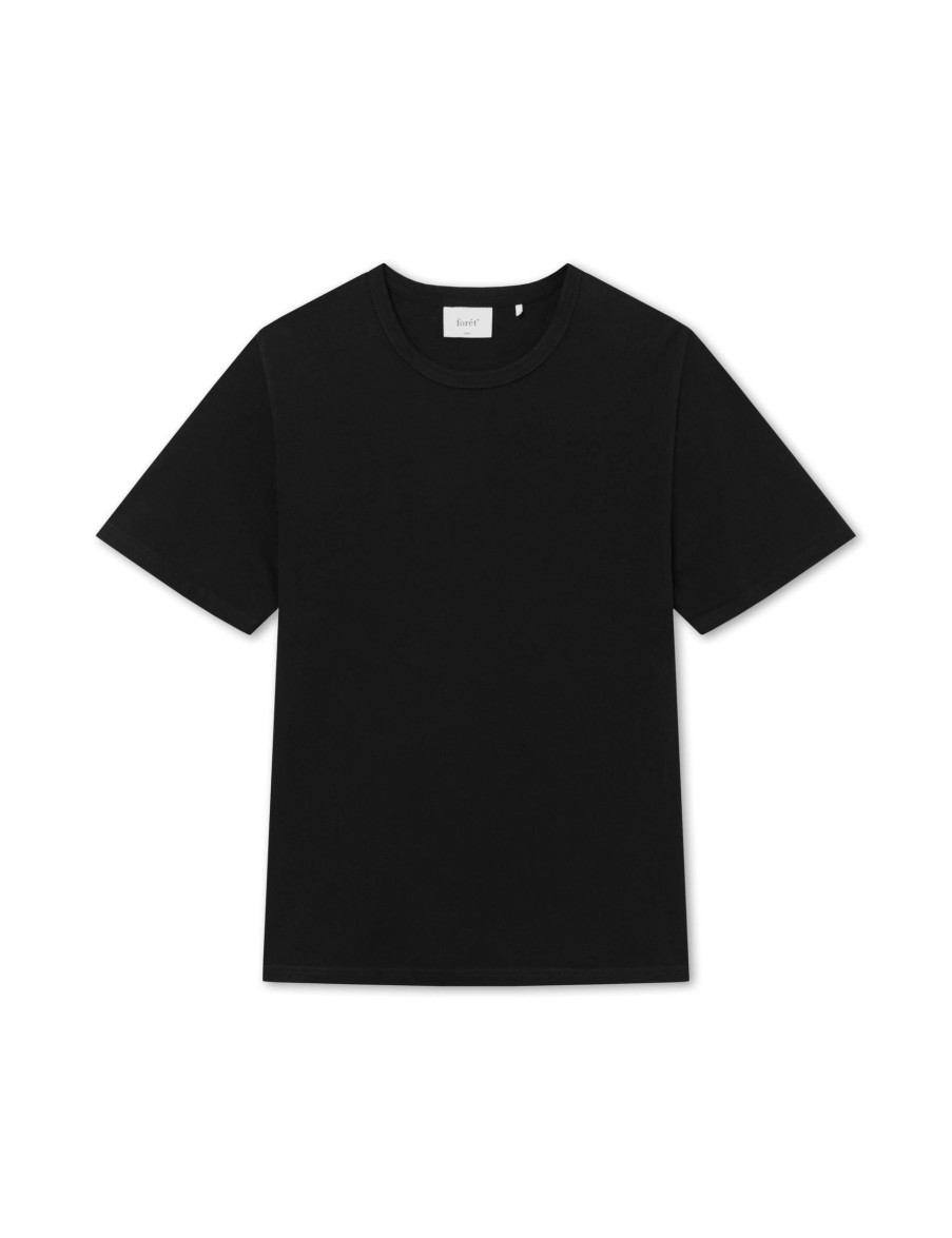 Forét East T-Shirt-Black | T-Shirts