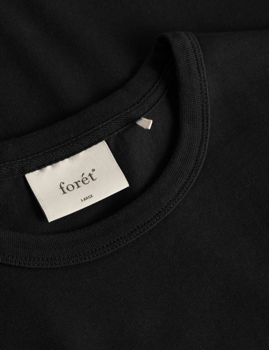 Forét East T-Shirt-Black | T-Shirts