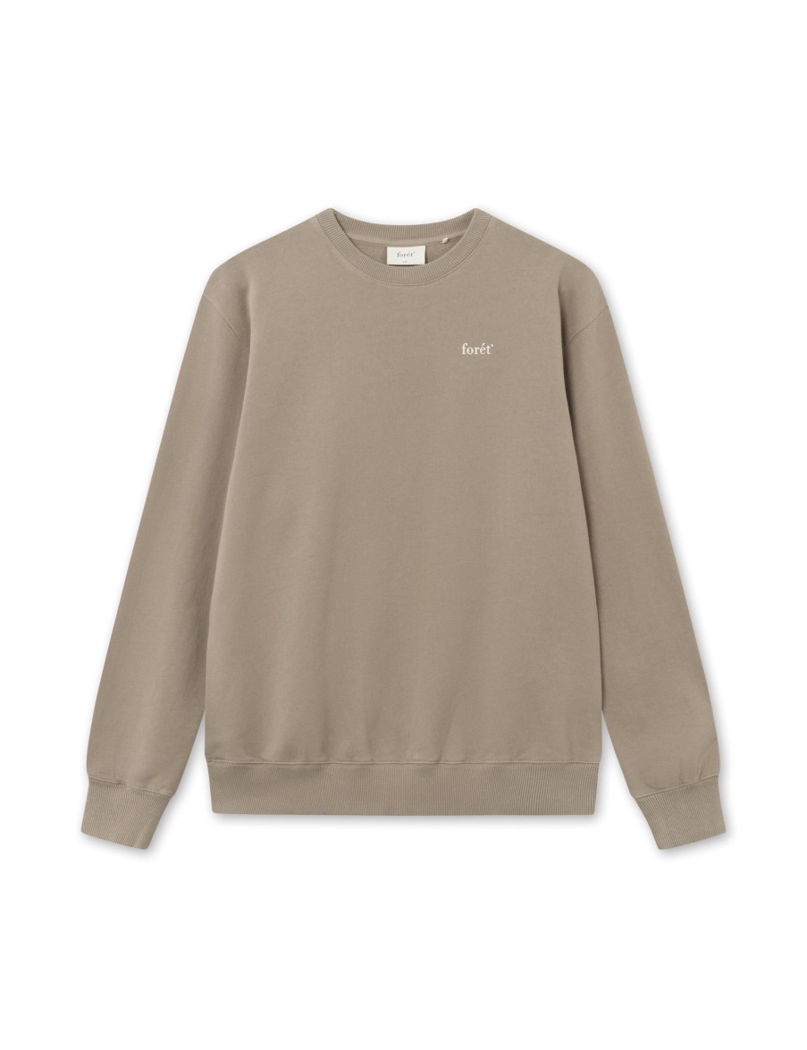 Forét Still Sweatshirt-Taupe | Sweatshirts