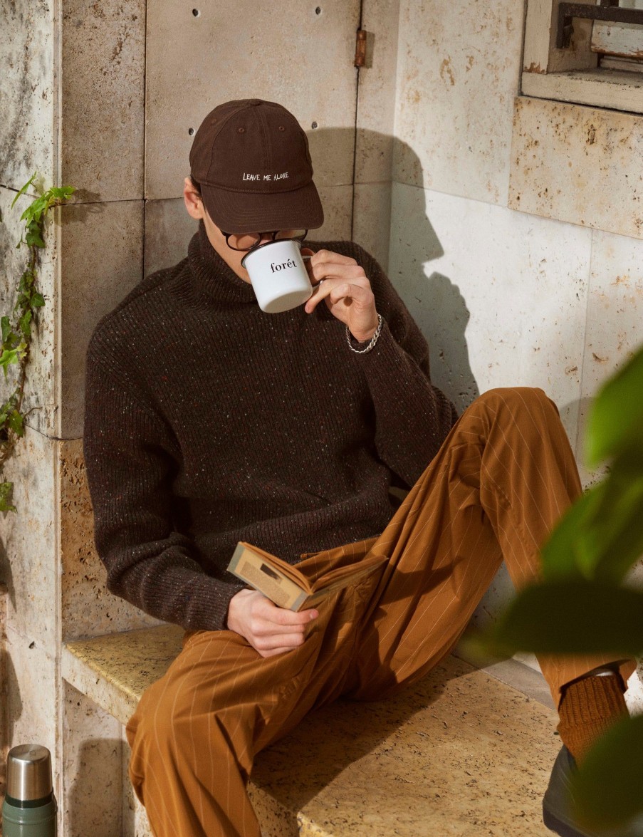 Forét Marsh Puzzle Turtleneck-Brown | Knitwear