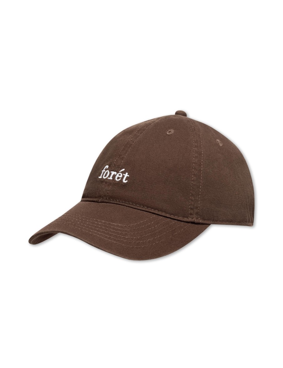 Forét Hawk Washed Cap-Brown | Accessories