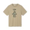 Forét Outside T-Shirt-Khaki/Dark Green | T-Shirts